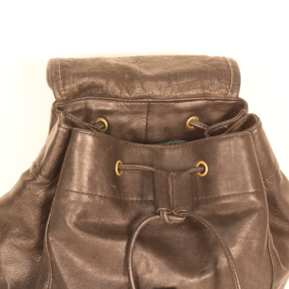 Vintage Virginia Slims Leather Backpack - Picture 6 of 16